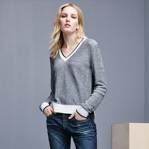 Rag & Bone Ainsley V-Neck Lightweight Sweater